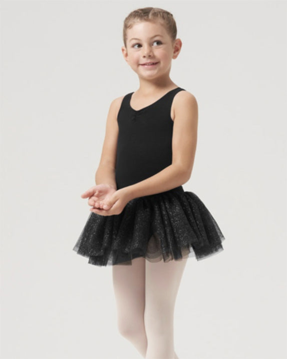 Bloch Tammy Scoop Neck Glitter Tutu Tank Ballet Dress - CL1012 Girls