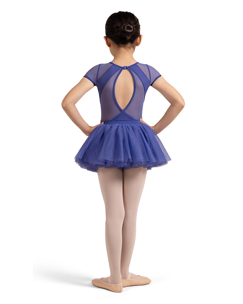 Bloch Tulip High Neck Mesh Embroidered Tutu Ballet Dress - CL4232 Girls