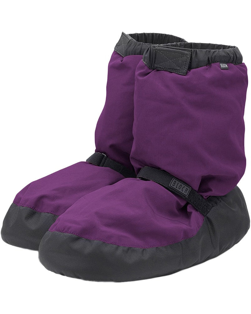 Bloch Warm Up Dance Booties - IM009 Womens/Mens Dance Shoes - Warmup Bloch Purple Extra Small  Dancewear Centre Canada