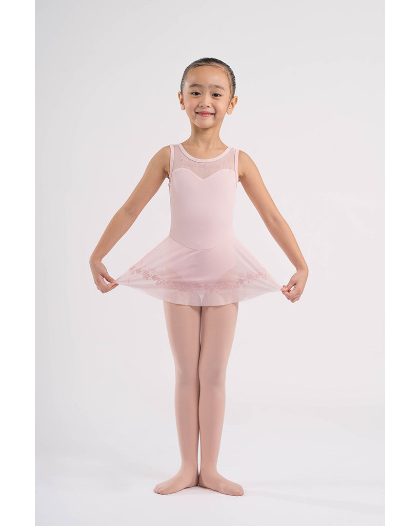 Body Wrappers Princess Aurora Embroidered Sweetheart Neck Skirt Ballet Dress - 2492 Girls