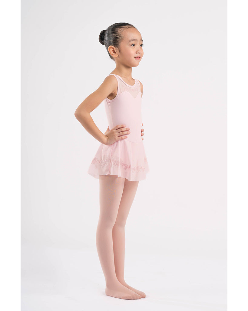 Body Wrappers Princess Aurora Embroidered Sweetheart Neck Skirt Ballet Dress - 2492 Girls