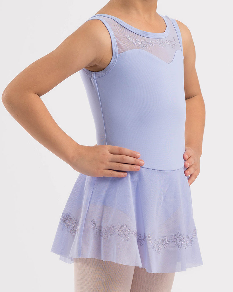 Body Wrappers Princess Aurora Embroidered Sweetheart Neck Skirt Ballet Dress - 2492 Girls