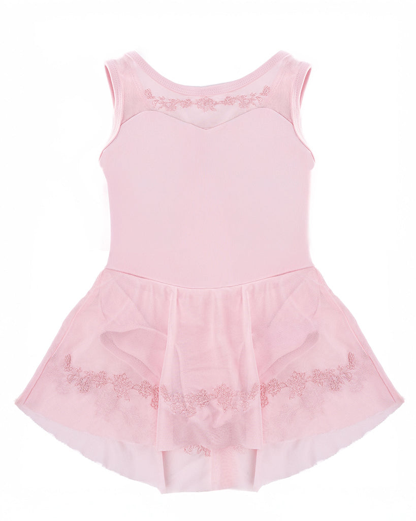 Body Wrappers Princess Aurora Embroidered Sweetheart Neck Skirt Ballet Dress - 2492 Girls