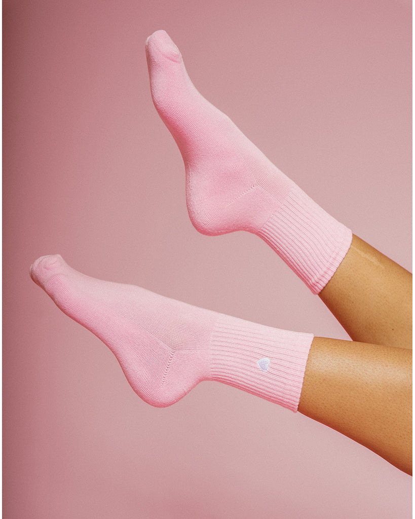 Brunette the Label Heart Cotton Socks