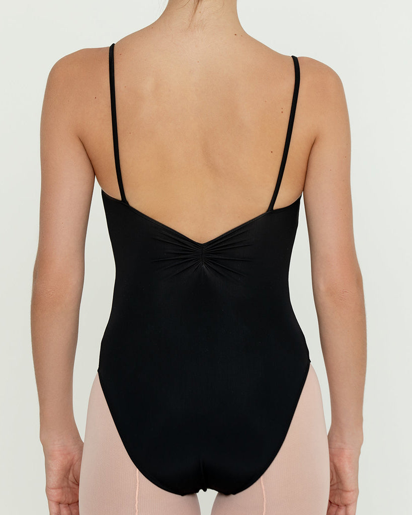 Bullet Pointe Pinch Front Camisole Leotard - Womens