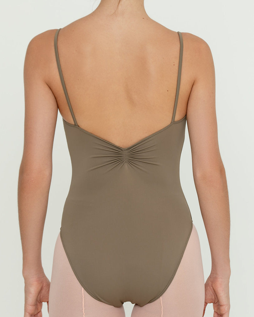 Bullet Pointe Pinch Front Camisole Leotard - Womens