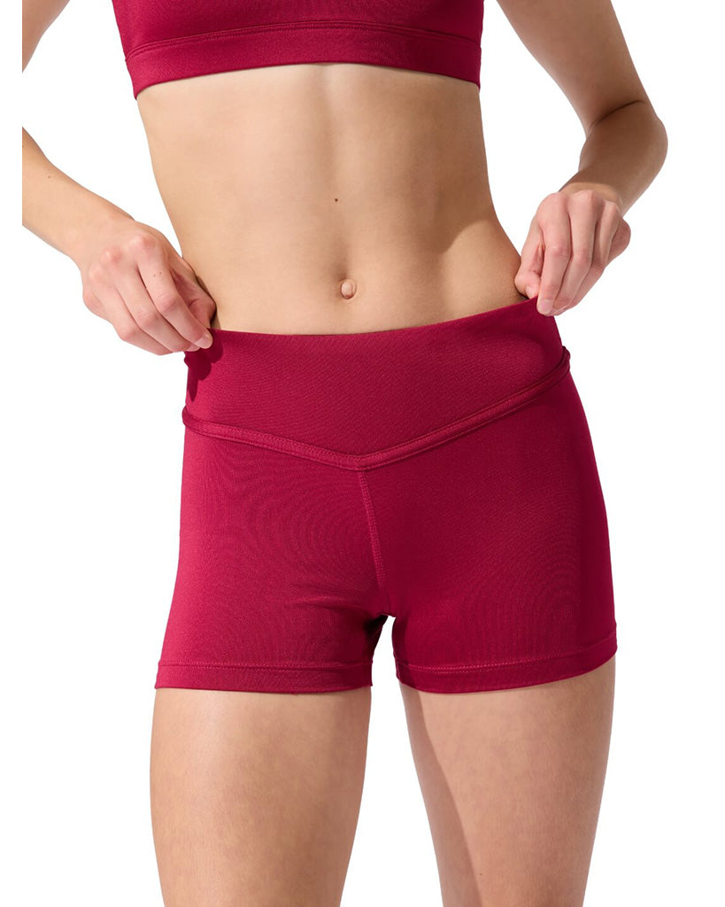 Capezio Alba High Waisted Shorts - F12716T Girls