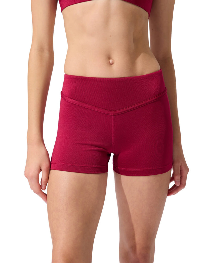 Capezio Alba High Waisted Shorts - F12716T Girls