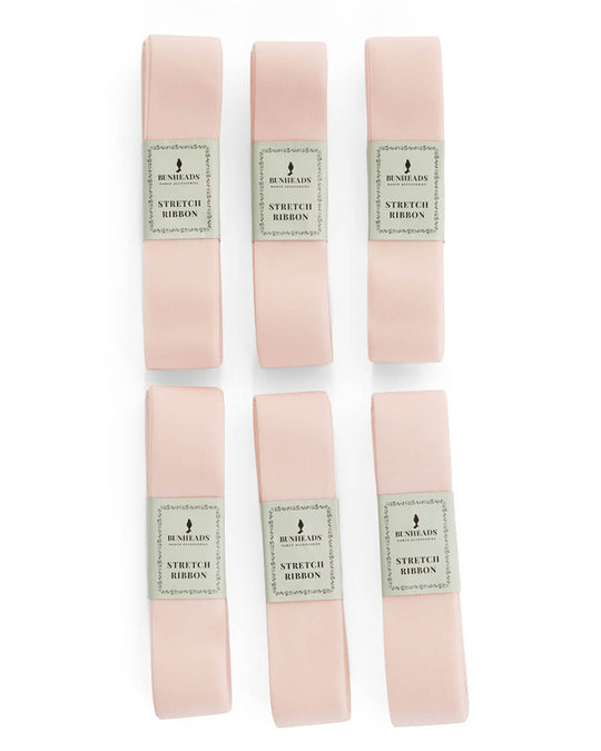 Capezio Bunheads Stretch Pointe Shoe Ribbon -  BH1516 - Light Pink