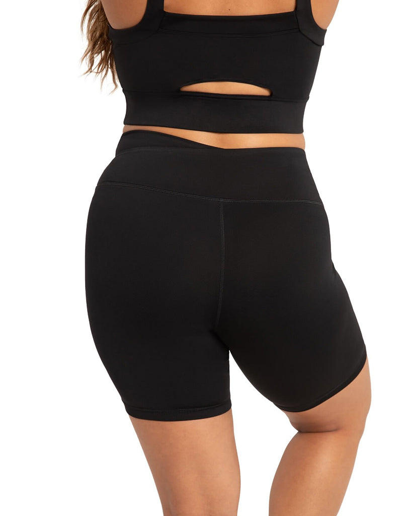 Capezio C&#39;Est La Vie Enchante Bike Short - 12155C Girls