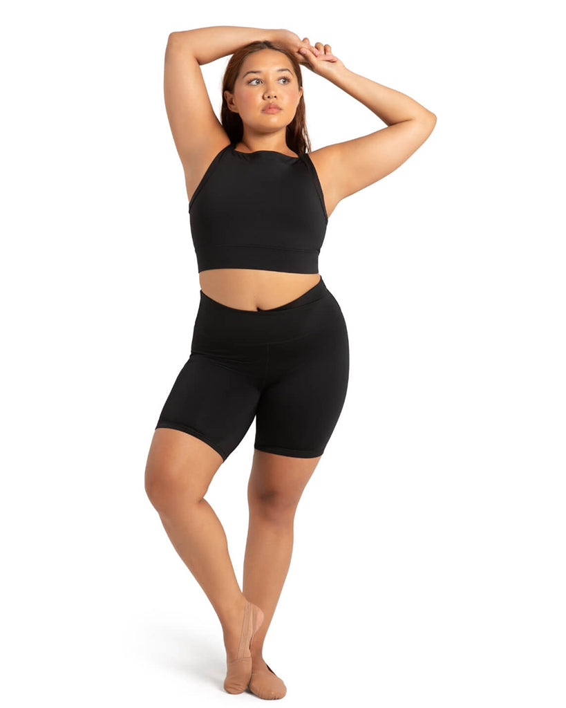 Capezio C&#39;Est La Vie Enchante Bike Short - 12155C Girls