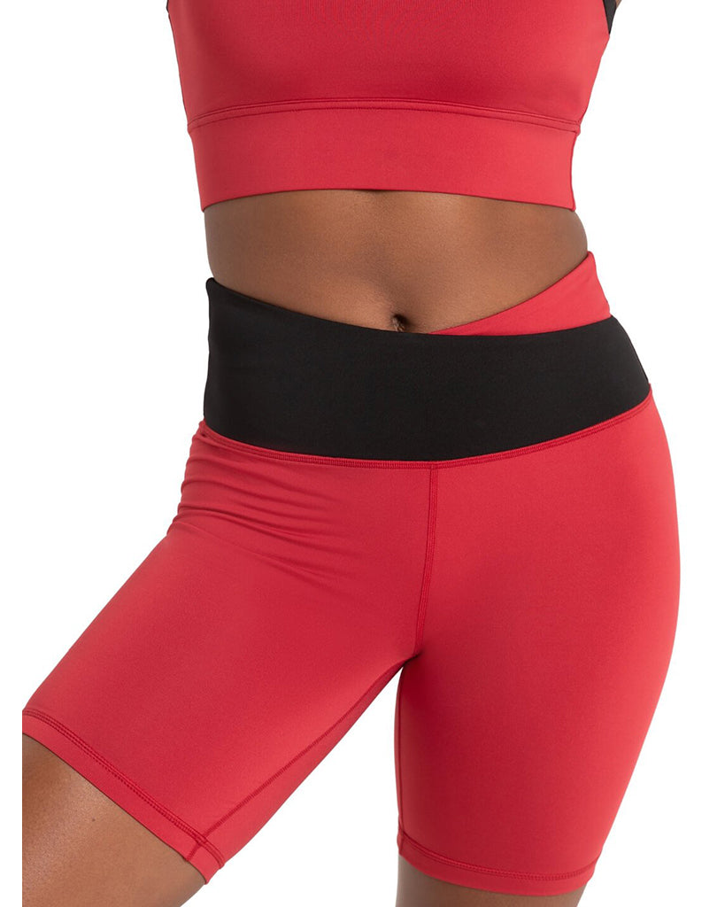 Capezio C&#39;Est La Vie Enchante Bike Short - 12155C Girls