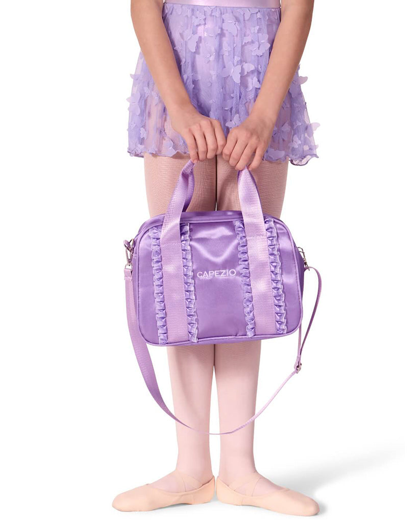 Capezio Eloise Ruffle Dance Bag - B324 - Lavender