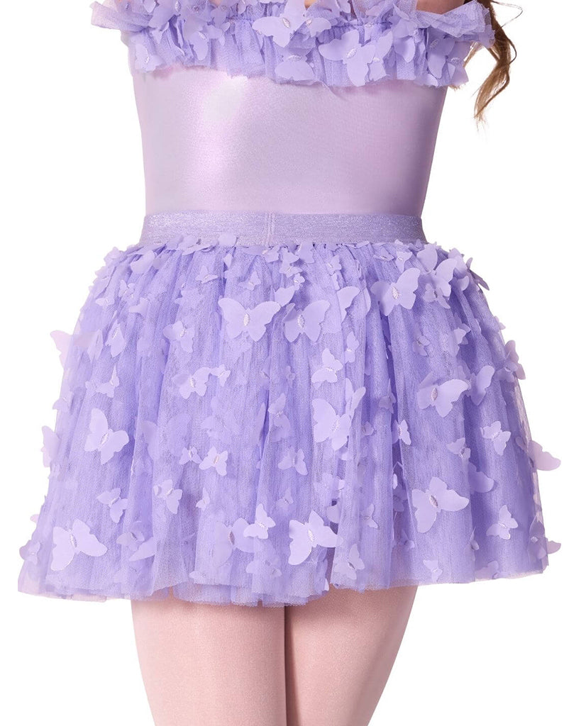 Capezio Float 3D Butterfly Tulle Pull-On Ballet Tutu - F12576C Girls