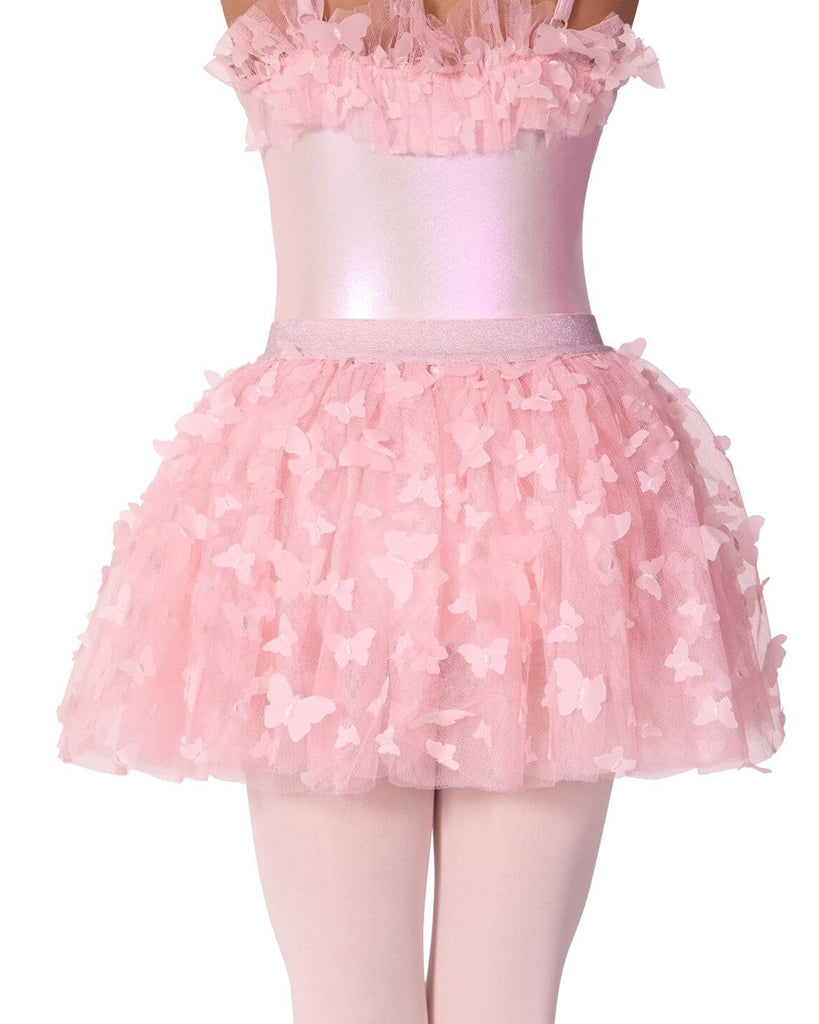 Capezio Float 3D Butterfly Tulle Pull-On Ballet Tutu - F12576C Girls