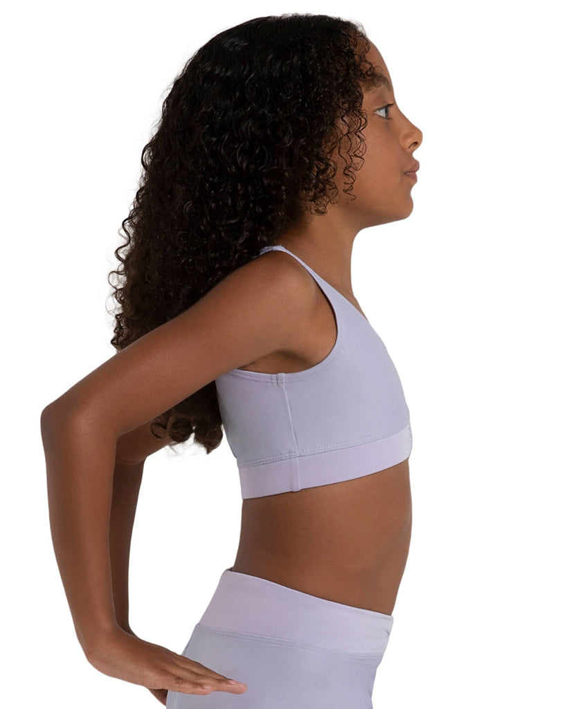 Capezio Freya Pinch Front Band Crop Top - 12284C Girls