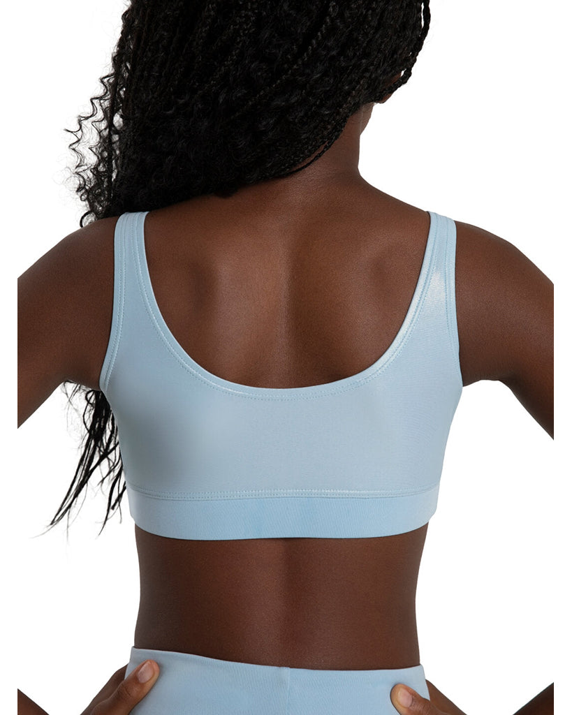 Capezio Freya Pinch Front Band Crop Top - 12284C Girls
