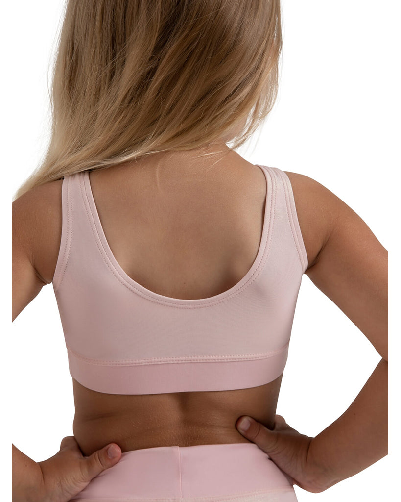 Capezio Freya Pinch Front Band Crop Top - 12284C Girls