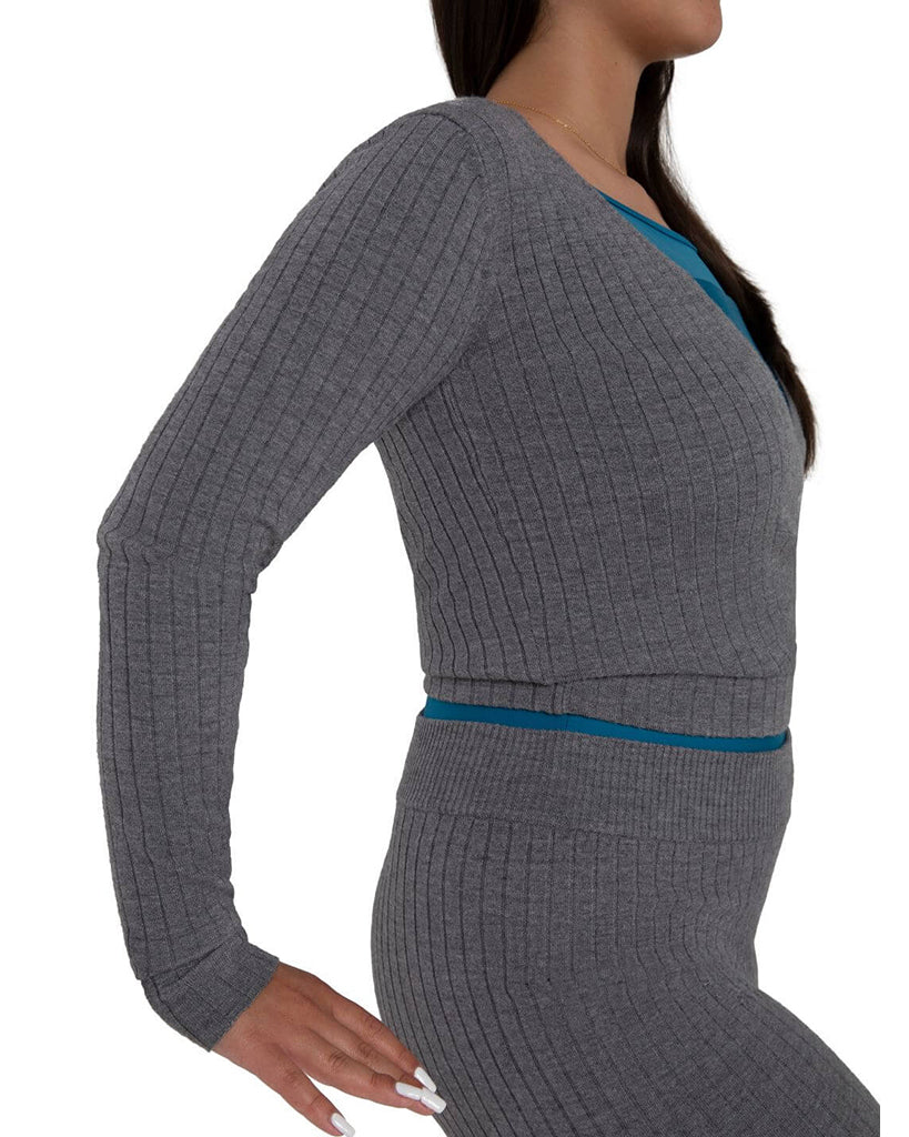 Capezio Harmonie Knit Ballet Crossover Sweater - CK11002W Womens