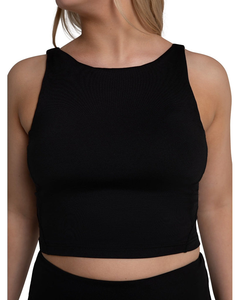 Capezio High Neck Long Line Bra Top - SE2002W Women