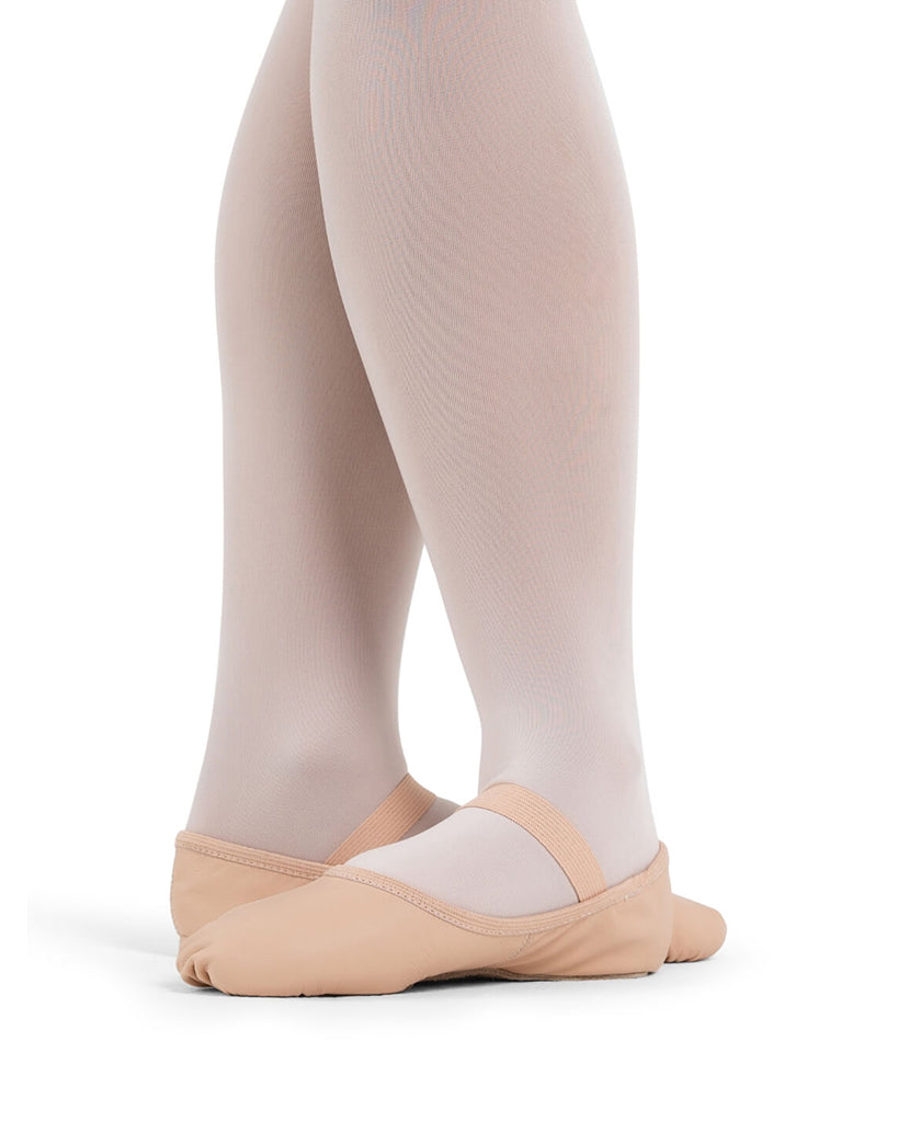 Capezio Luna No Drawstring Leather Full Sole Ballet Slippers - V100W Womens/Mens