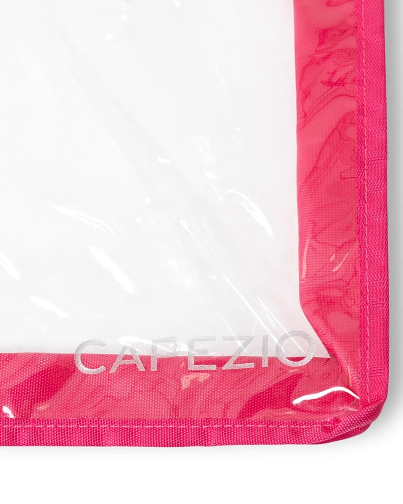 Capezio On The Go Clear Vinyl Garment Bag With Pockets - B305