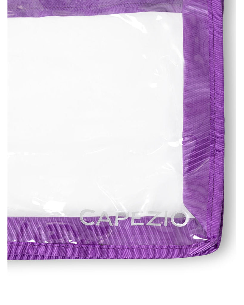 Capezio On The Go Clear Vinyl Garment Bag With Pockets - B305