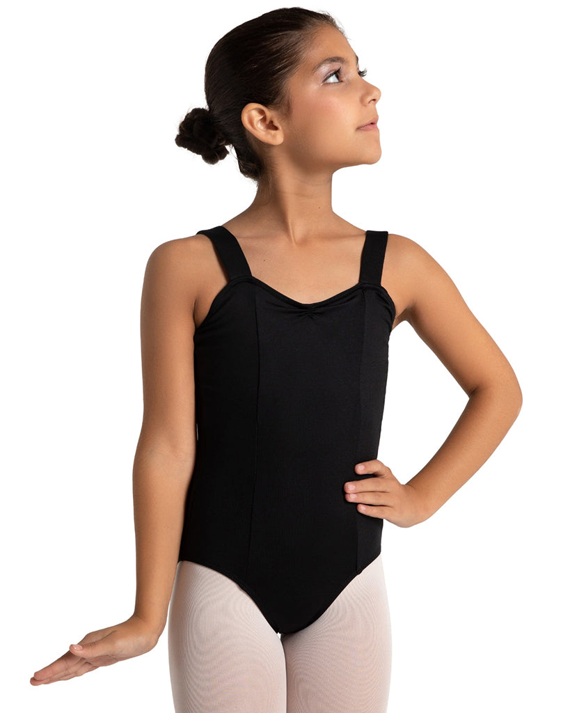 Capezio Pinch Front Princess Seam Tank Leotard - SE1012C Girls