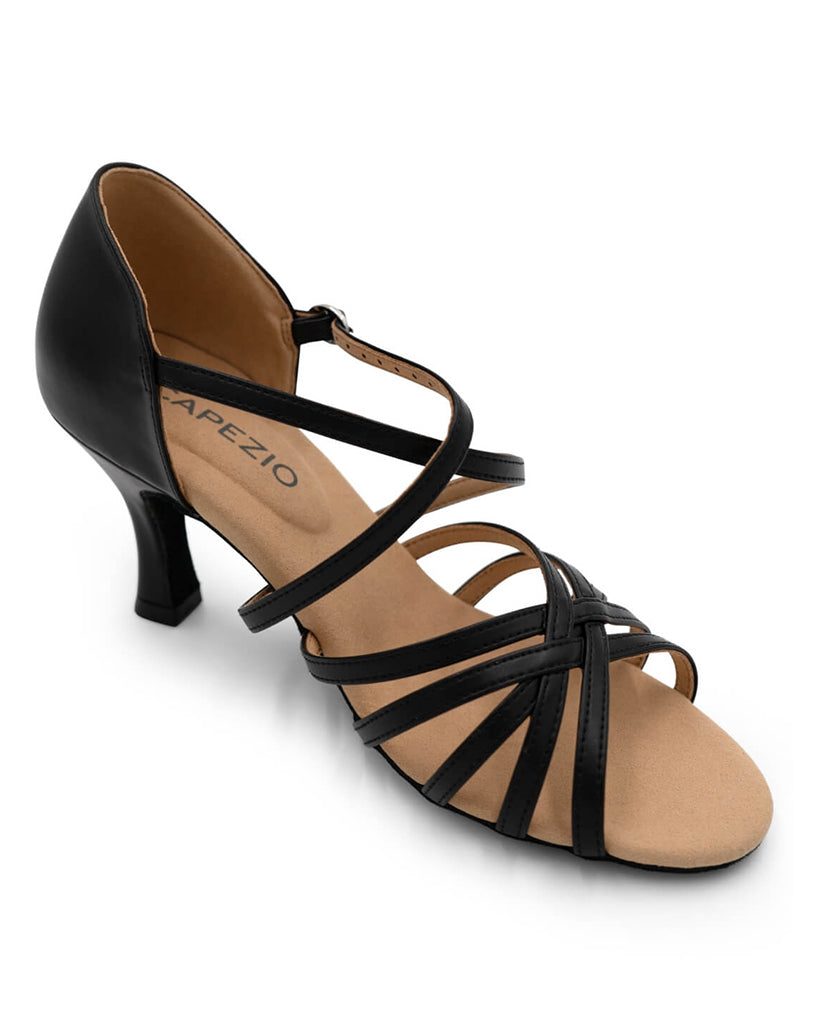 Capezio Rosa Leather Social Dance 2.5&quot; Latin Ballroom Shoes - SD502 Womens