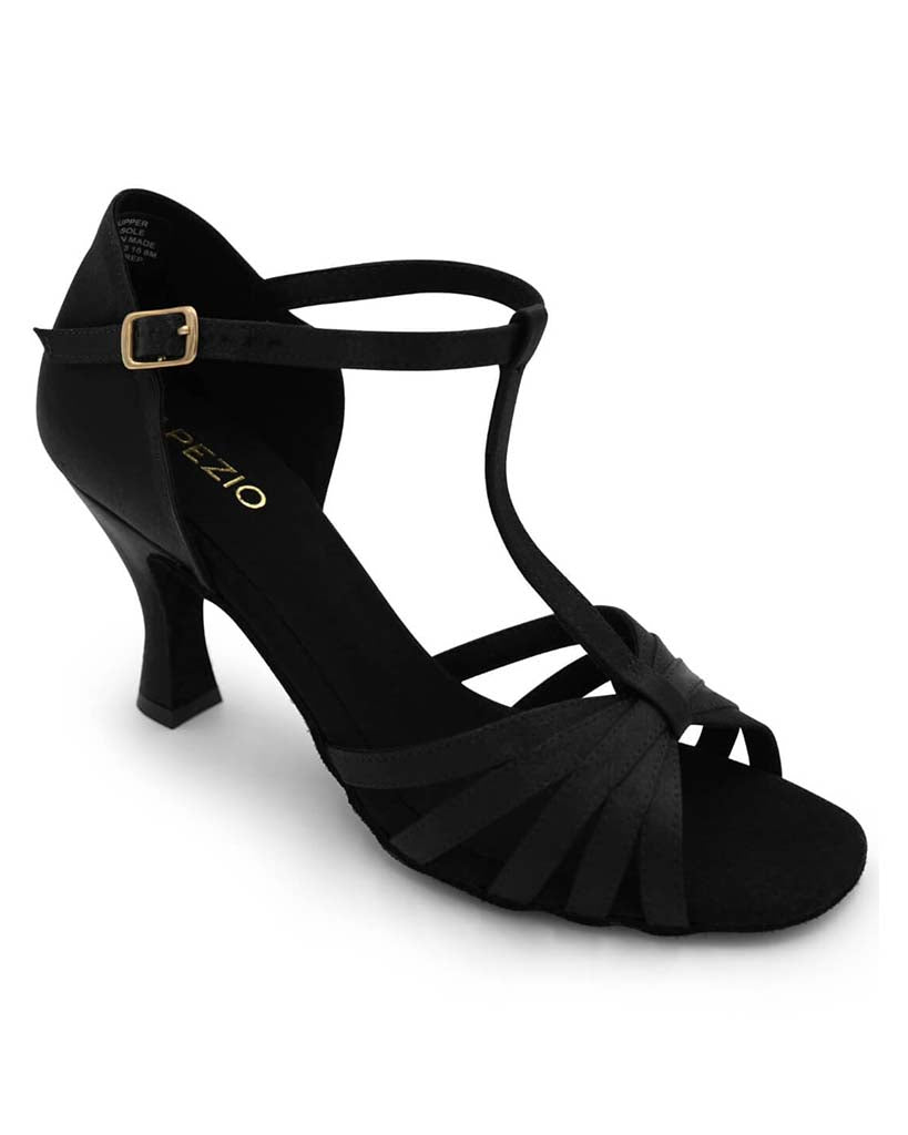 Capezio Sara Satin Social Dance 2.5" Latin Ballroom Shoes - BR4016W Womens