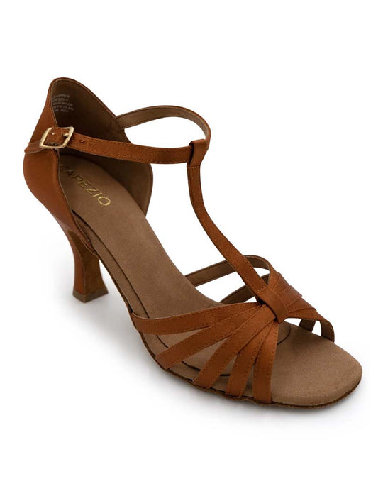 Capezio Sara Satin Social Dance 2.5" Latin Ballroom Shoes - BR4016W Womens