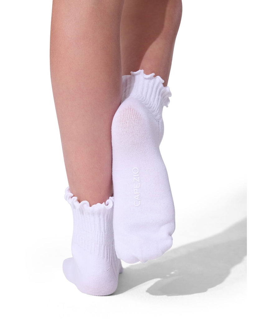 Capezio Scalloped Edge Socks 3-Pack - BG107C Girls/Boys