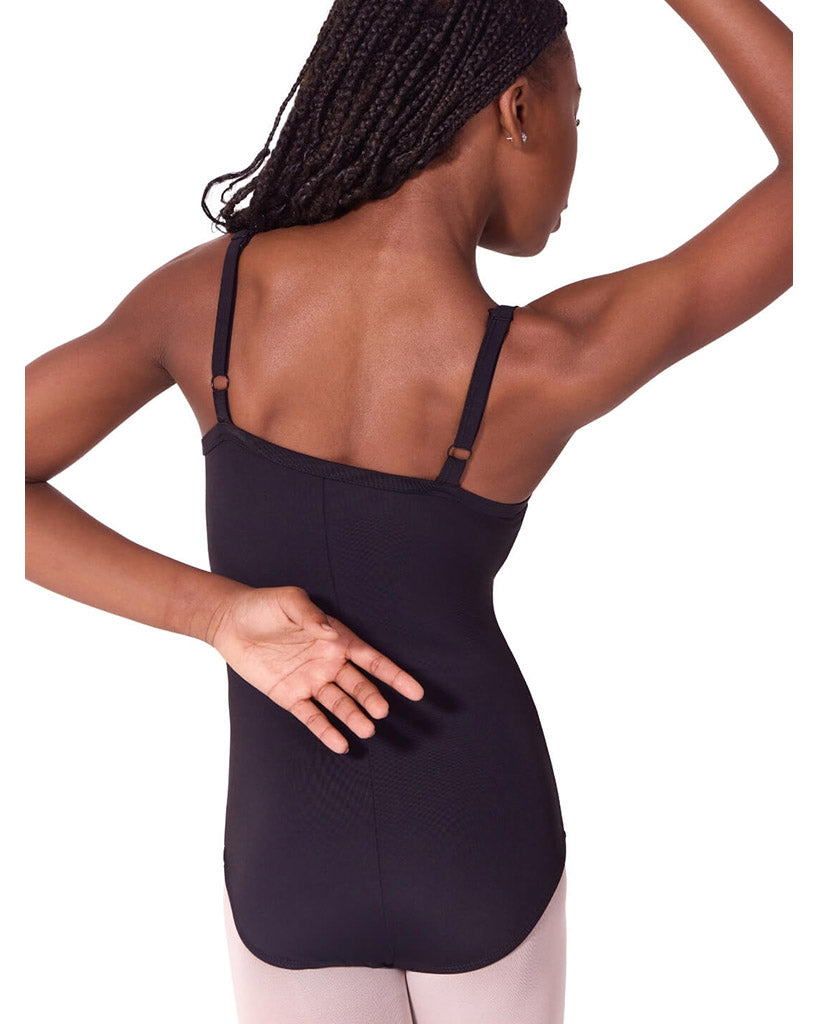 Capezio Soft Elegance Adjustable Straps Camisole Leotard - EL102T Girls