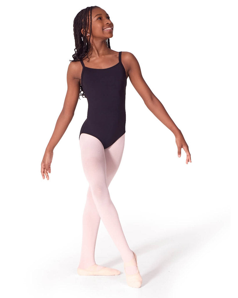 Capezio Soft Elegance Adjustable Straps Camisole Leotard - EL102T Girls