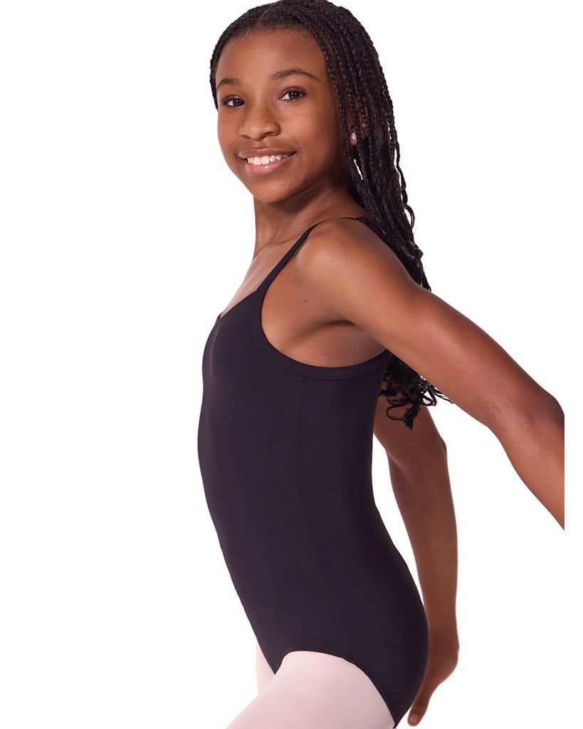 Capezio Soft Elegance Adjustable Straps Camisole Leotard - EL102T Girls