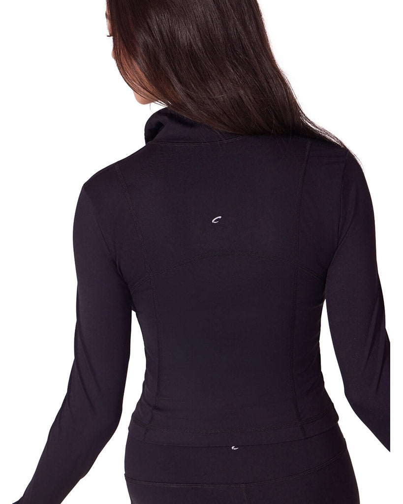 Capezio Soft Elegance Athletic Dance Zip-Up Jacket - EL111W Womens