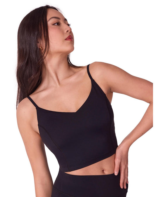 Capezio Soft Elegance Dance Camisole Adjustable Strap Bra Top - EL110W Womens