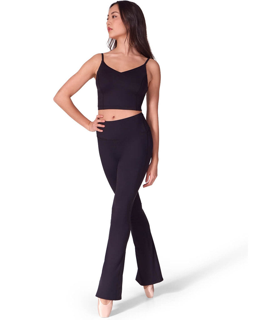 Capezio Soft Elegance Dance Camisole Adjustable Strap Bra Top - EL110W Womens