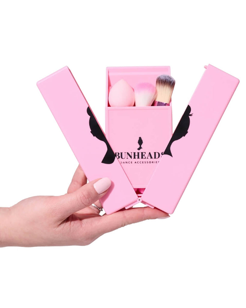 Capezio Travel Makeup Brush Set - BH1764 - Pink