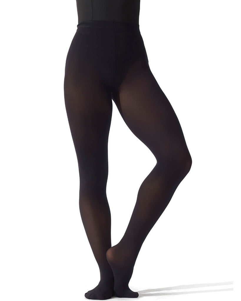Capezio Ultra Soft Knit Waistband Transition Dance Tights - 1916 Womens