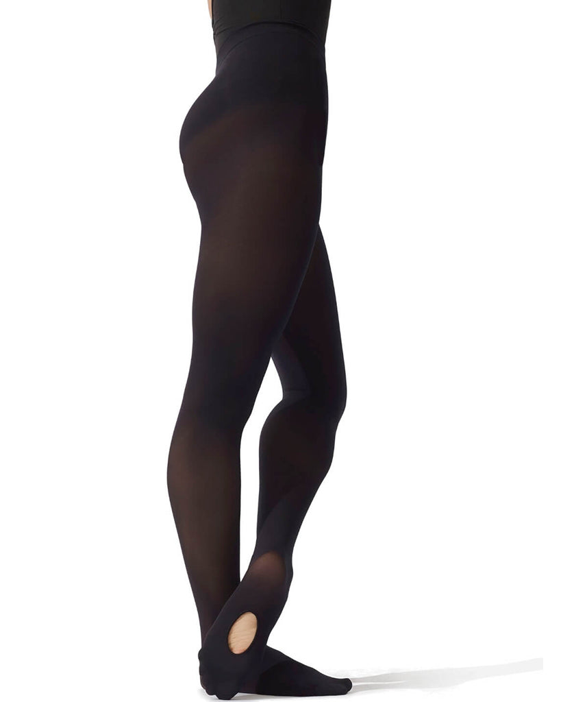 Capezio Ultra Soft Knit Waistband Transition Dance Tights - 1916 Womens