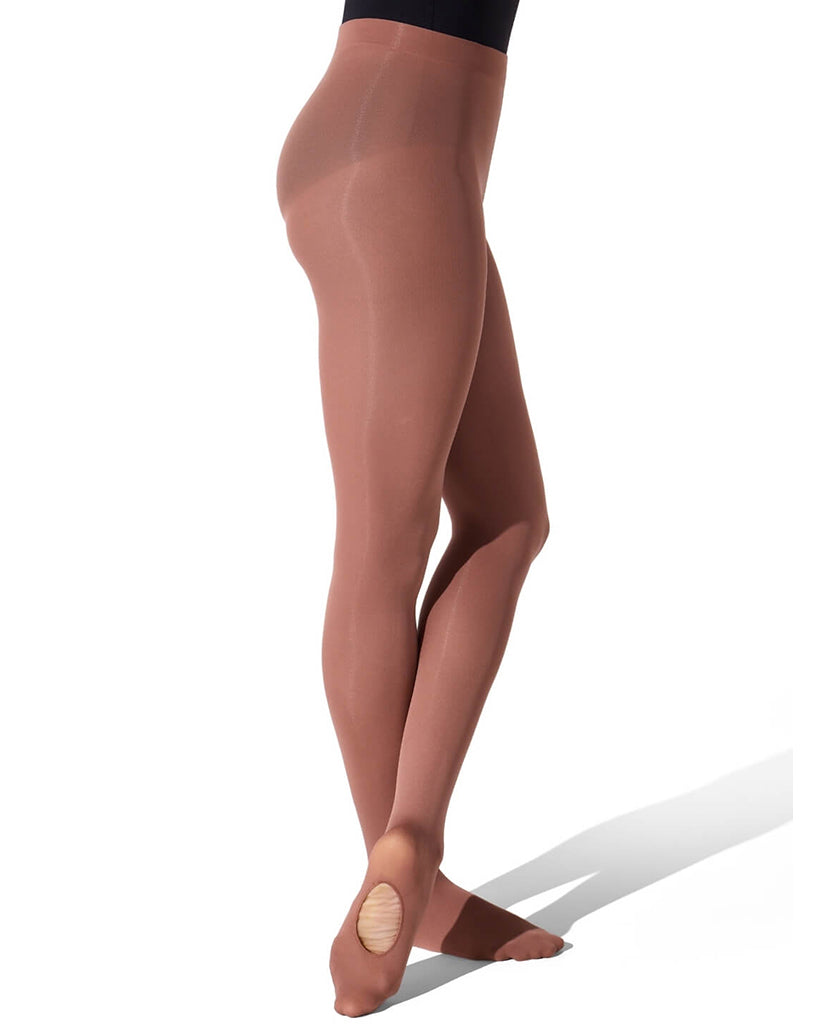 Capezio Ultra Soft Knit Waistband Transition Dance Tights - 1916 Womens