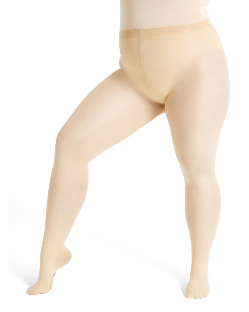 Capezio Ultra Soft Knit Waistband Transition Dance Tights - 1916 Womens
