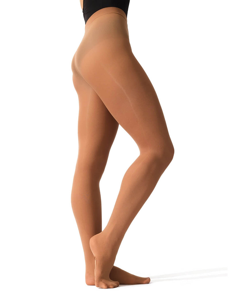 Capezio Ultra Soft Knit Waistband Transition Dance Tights - 1916 Womens