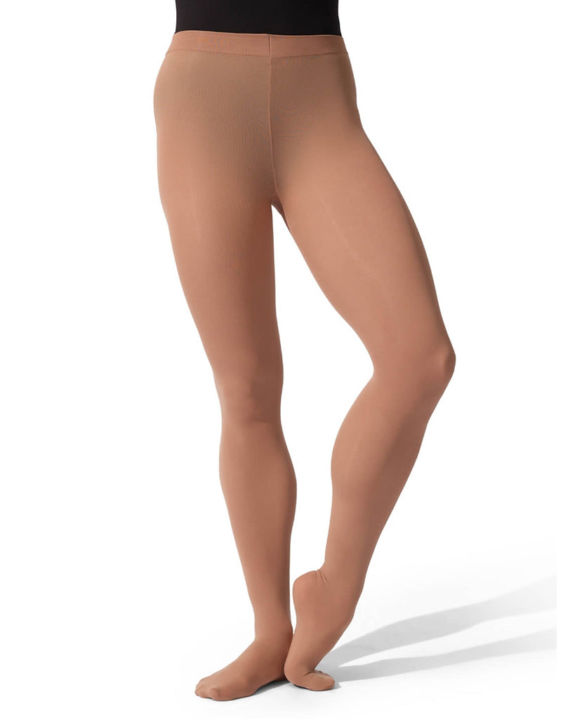 Capezio Ultra Soft Knit Waistband Transition Dance Tights - 1916XC Girls