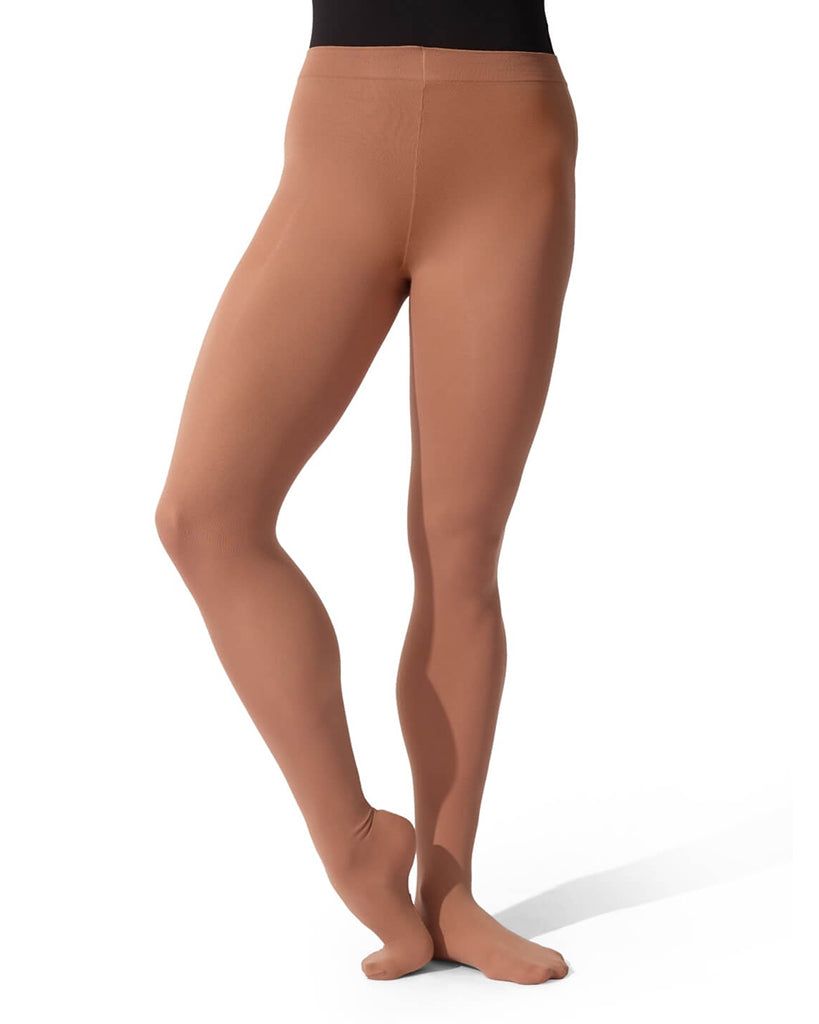 Capezio Ultra Soft Knit Waistband Transition Dance Tights - 1916XC Girls