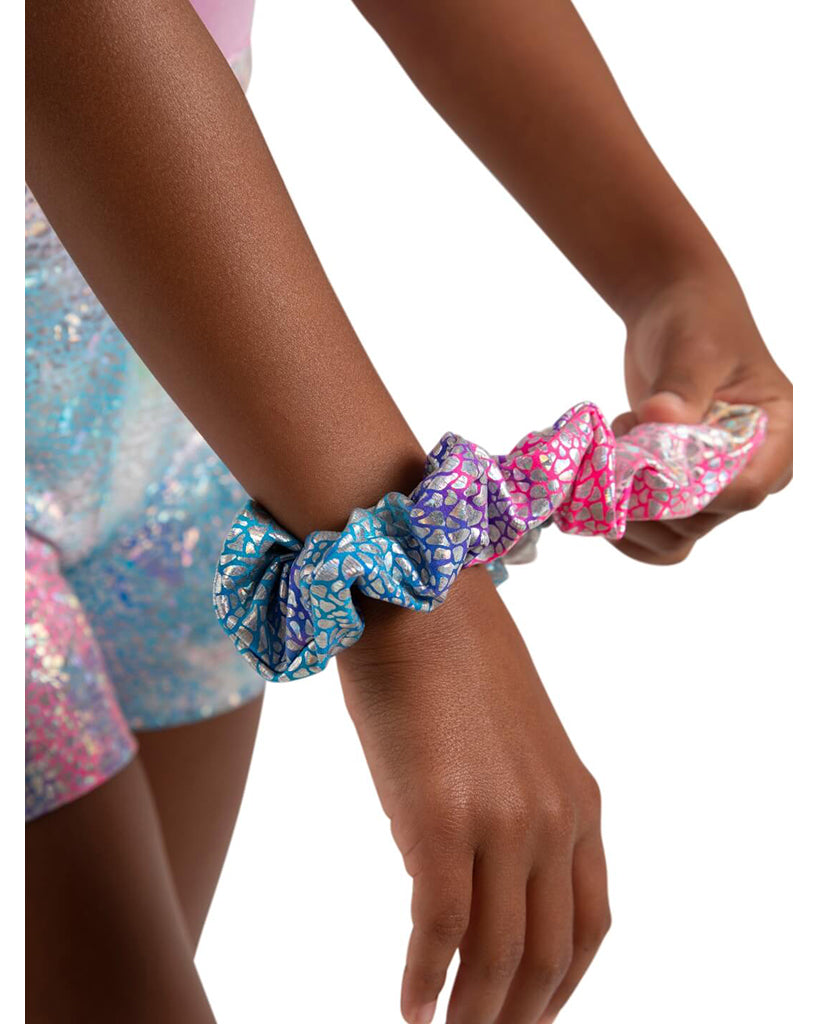 Capezio Unicorn Disco Metallic Gymnastic Shorts - 12307C - Girls Unicorn Sparkle