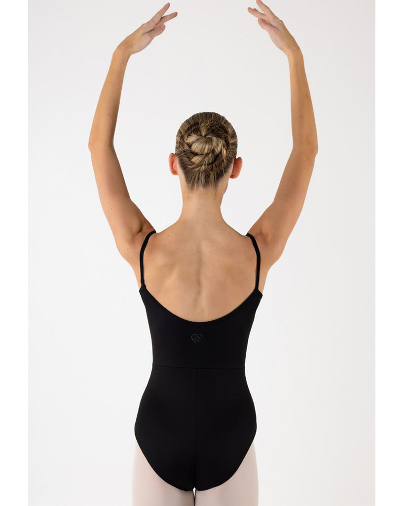 Claudia Dean World Darcey Scoop Neck Seamed Camisole Leotard - Womens