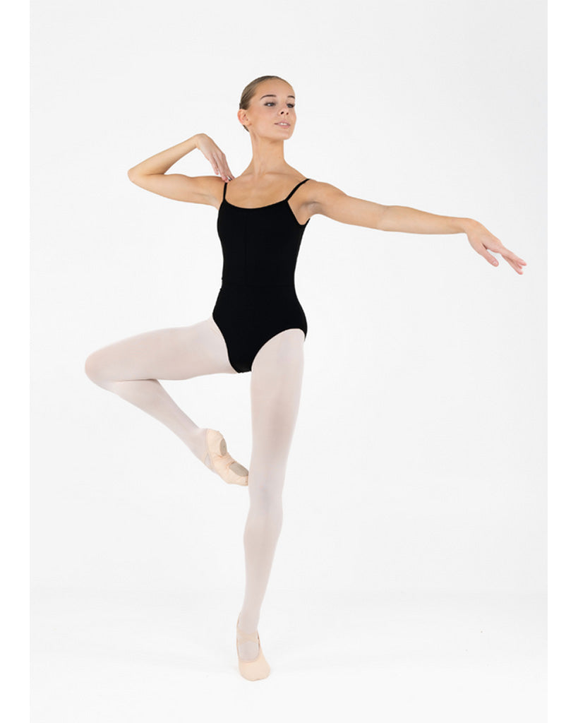 Claudia Dean World Darcey Scoop Neck Seamed Camisole Leotard - Womens