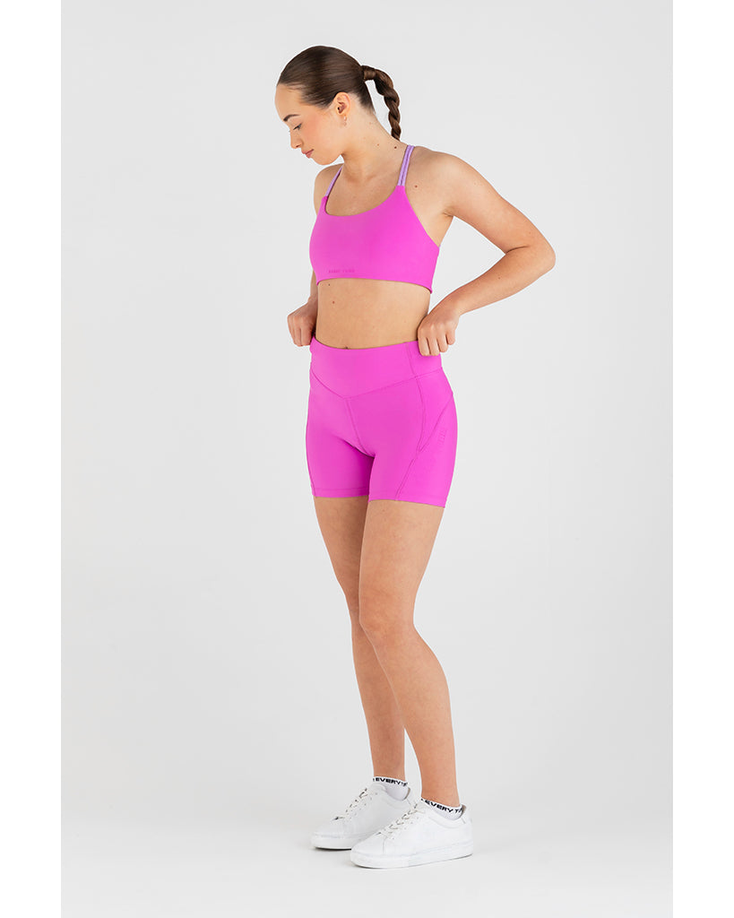 Every Balanced Bodi Workout Short - Girls - Za Za Pink